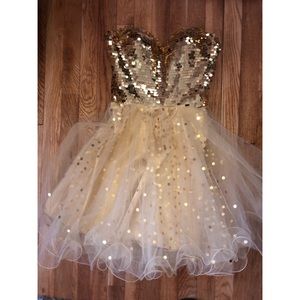 Prom Girl Sequin Dress